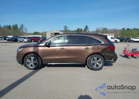 2019 Acura Mdx Standard from USA, damaged, VIN 5J8YD4H39KL000188
